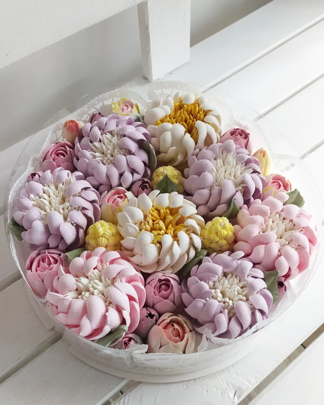 Box okrągły (mix) 25cm