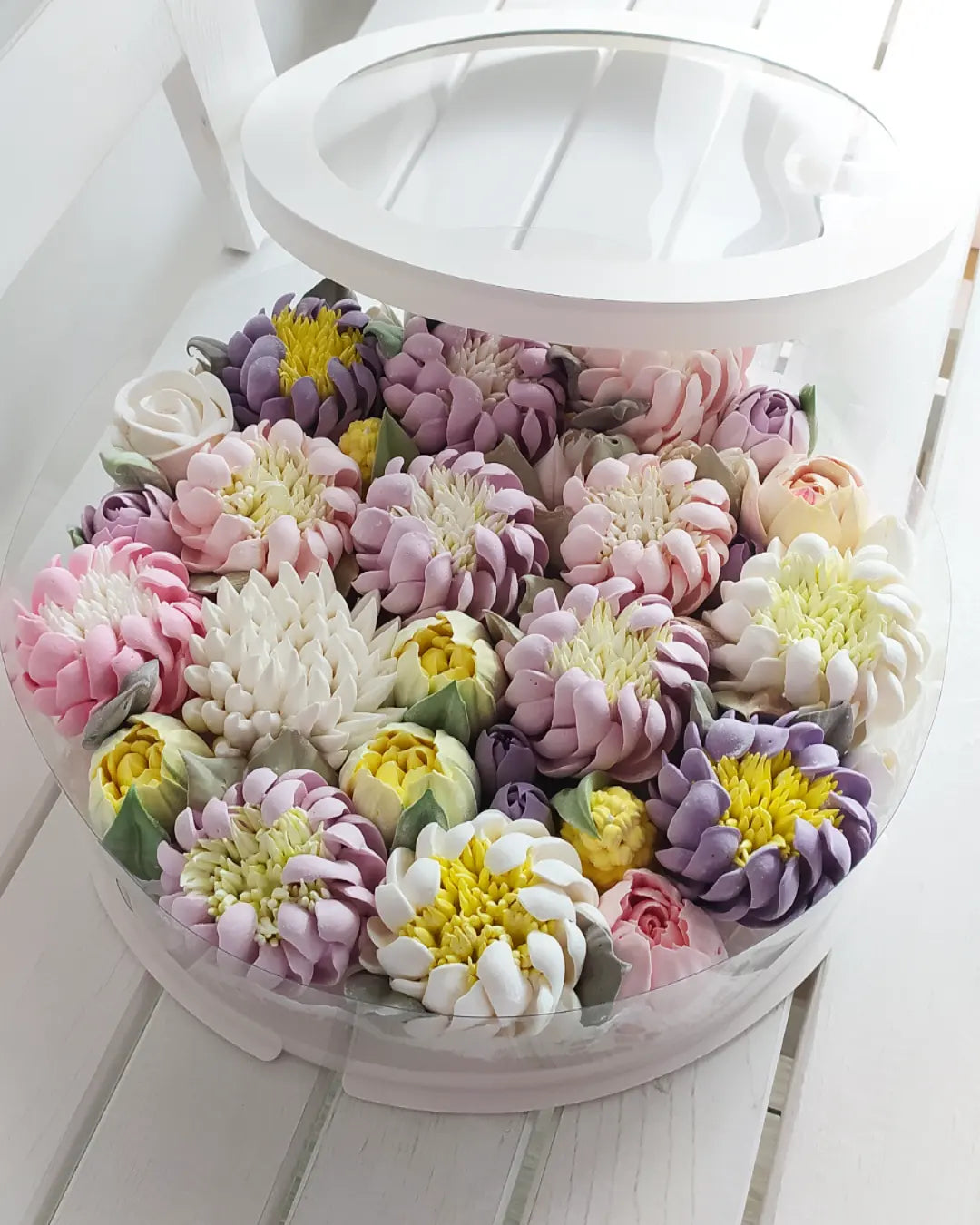Box okrągły (mix) 30cm