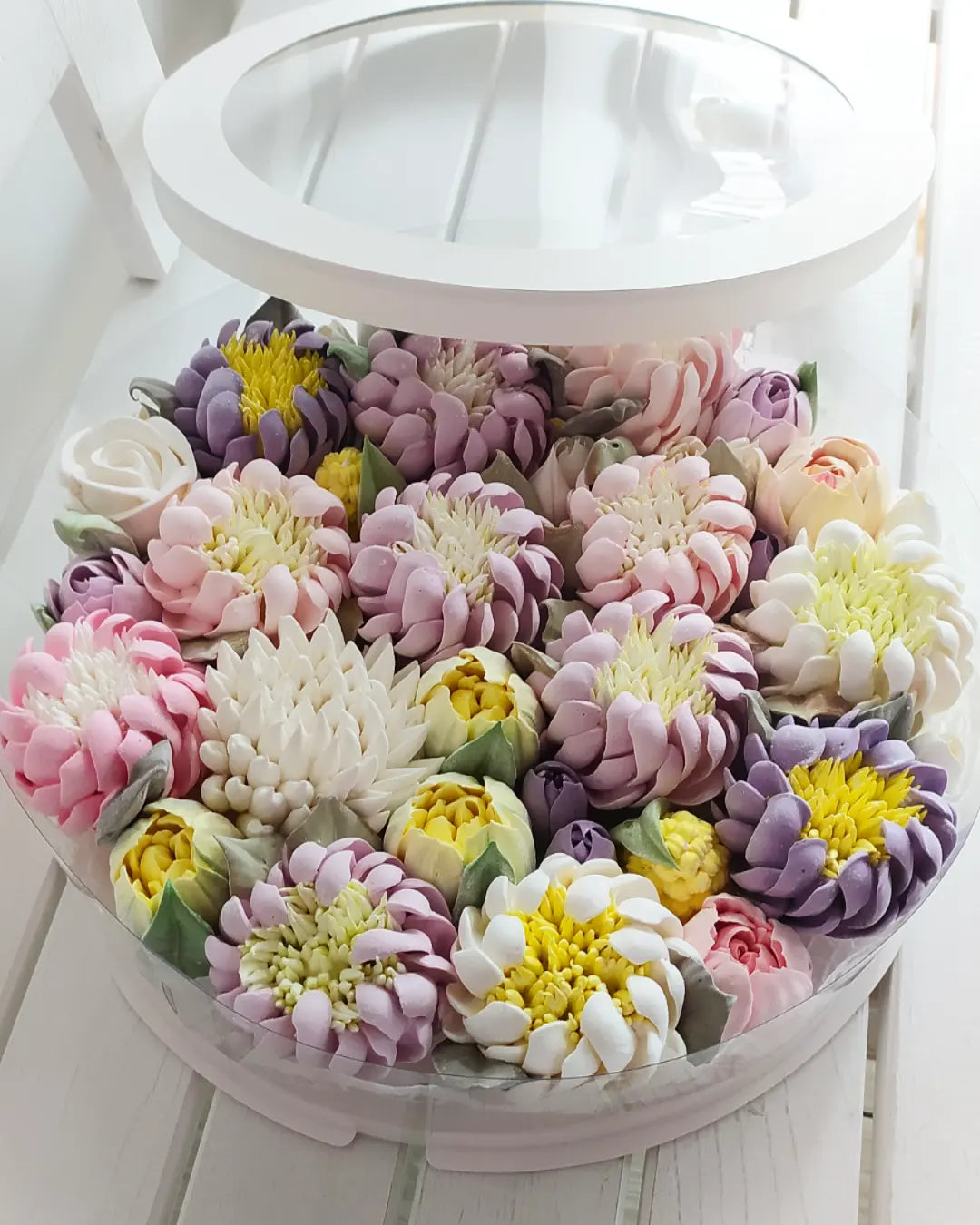 Box okrągły (mix) 30cm
