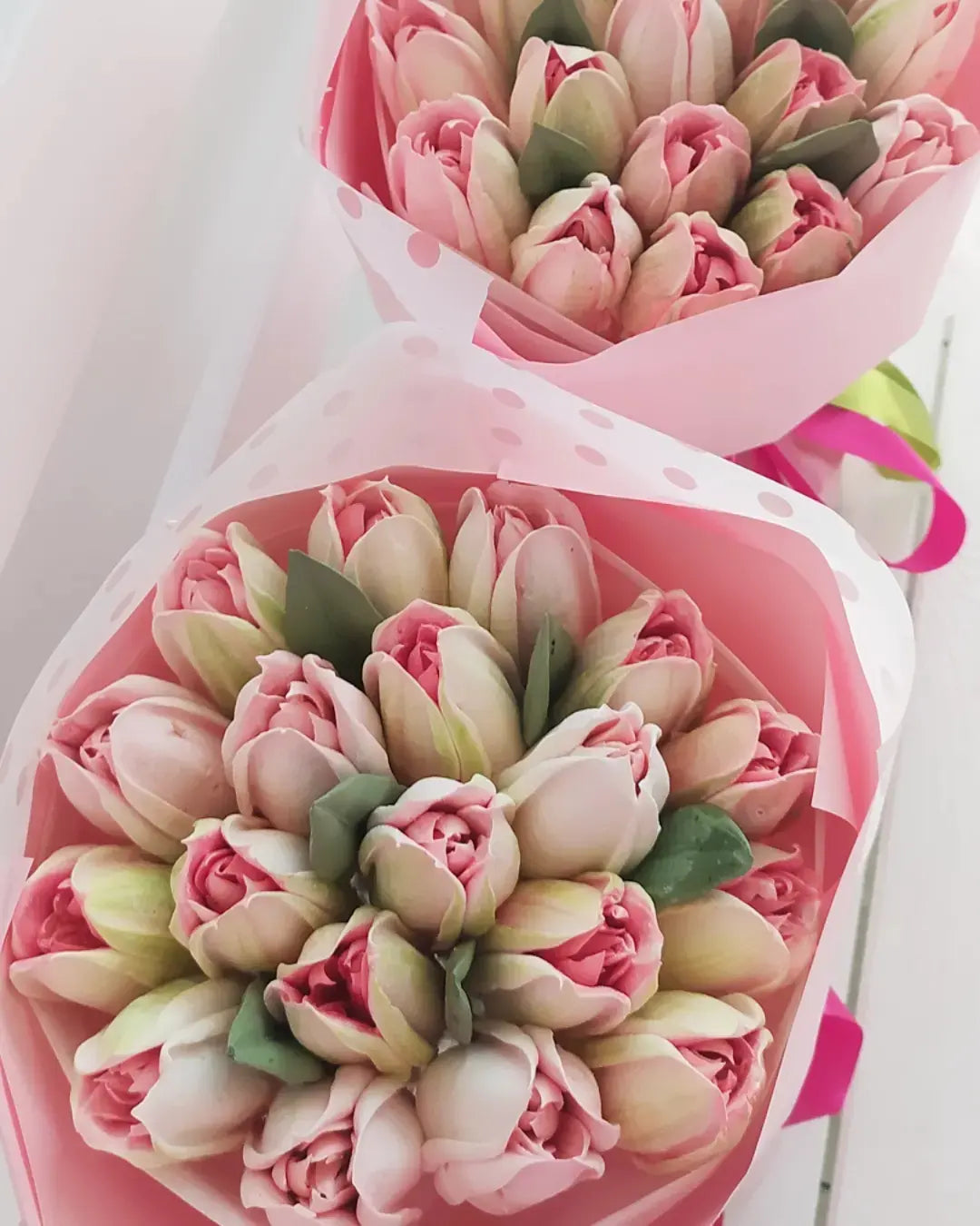 Bukiet z tulipanami rozmiar S15cm