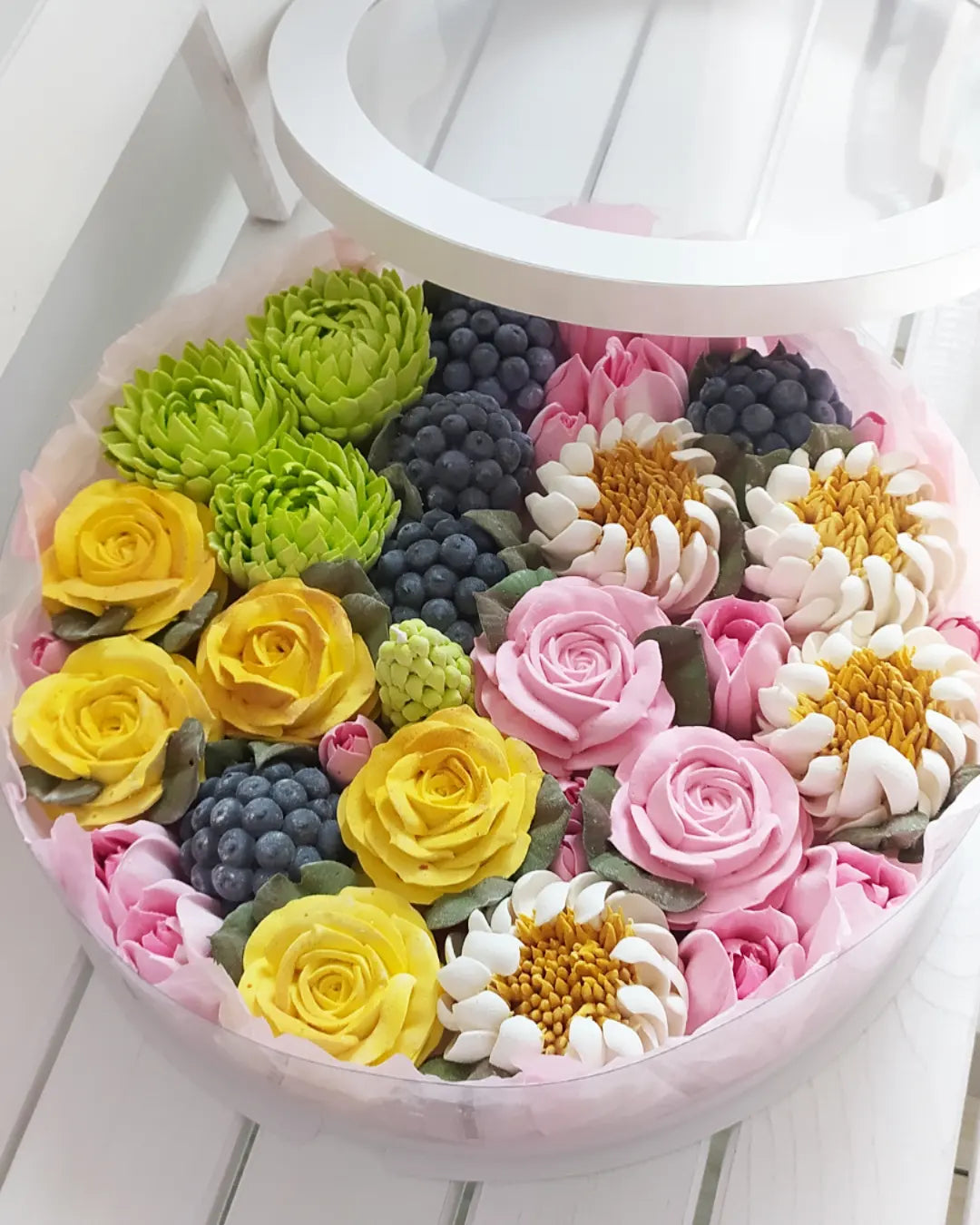 Box okrągły (mix) 30cm