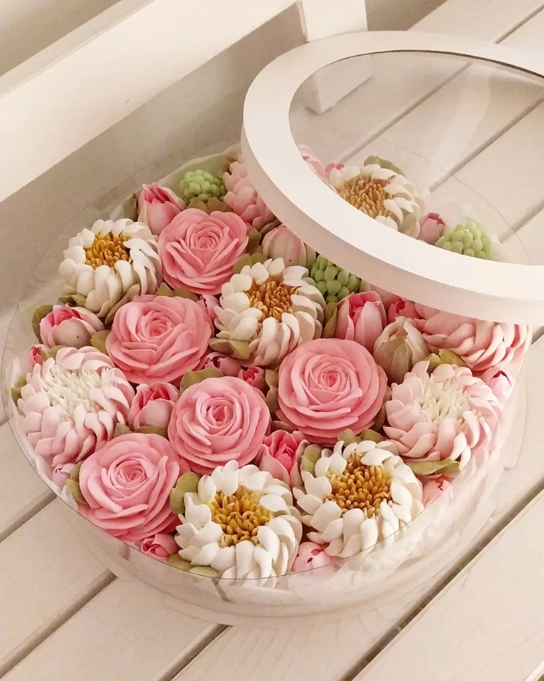 Box okrągły (mix) 30cm