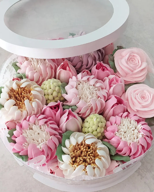 Box okrągły (mix) 25cm