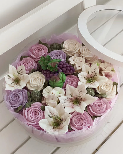Round box mix 30cm
