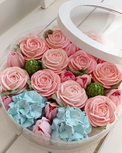 Box okrągły (mix) 25cm