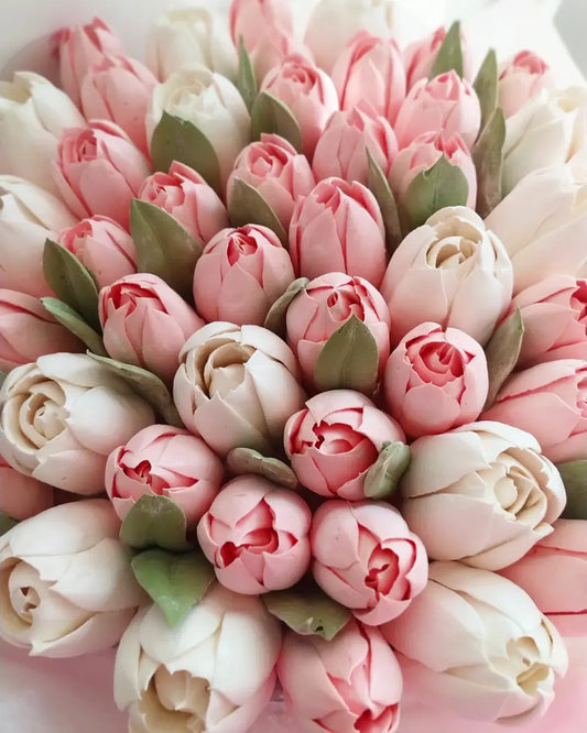 Bukiet z tulipanami rozmiar XL 30cm