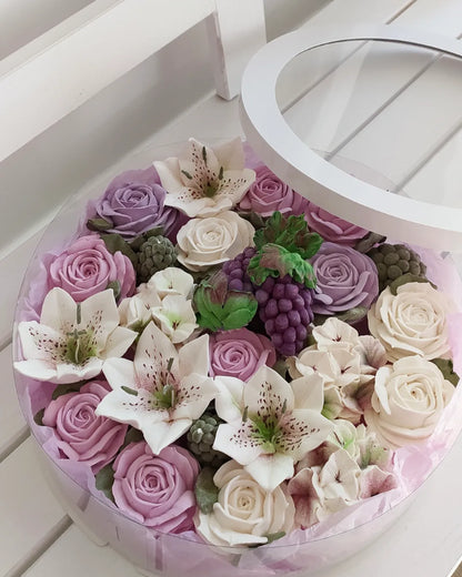 Round box mix 30cm