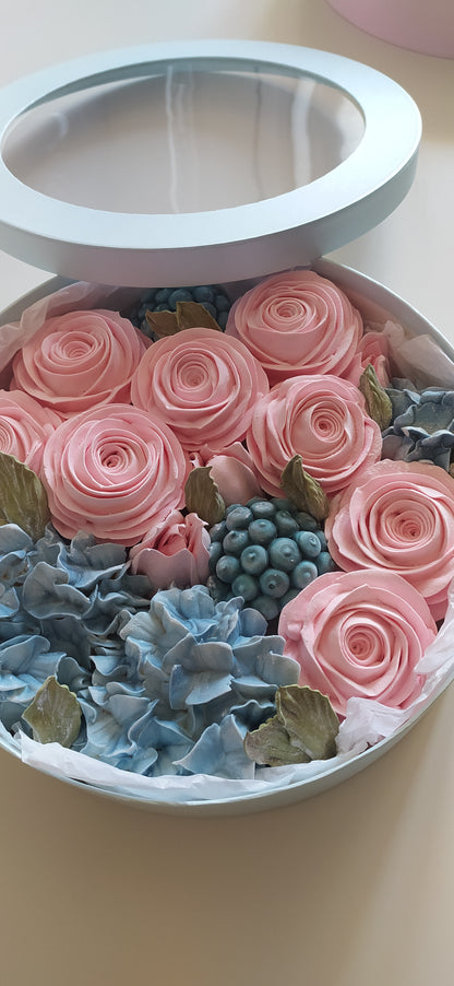 Box okrągły (mix) 25cm