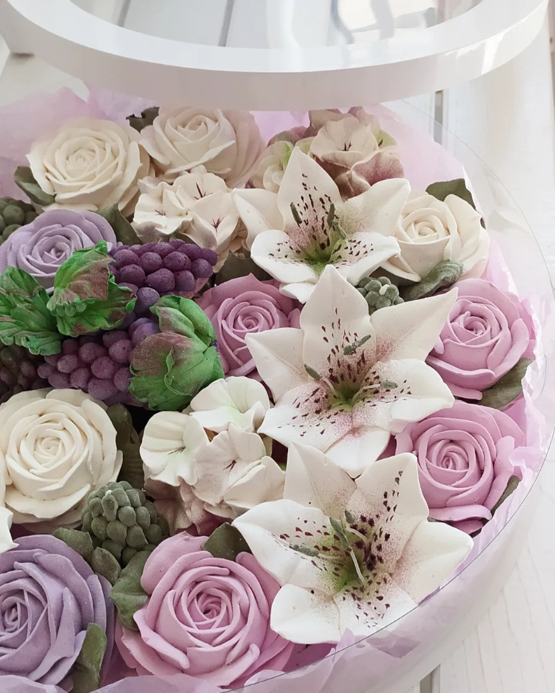 Round box mix 30cm
