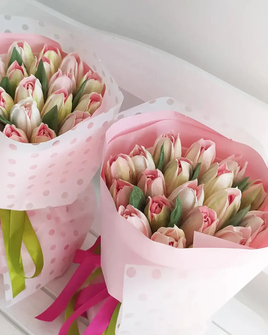 Bukiet z tulipanami rozmiar S15cm